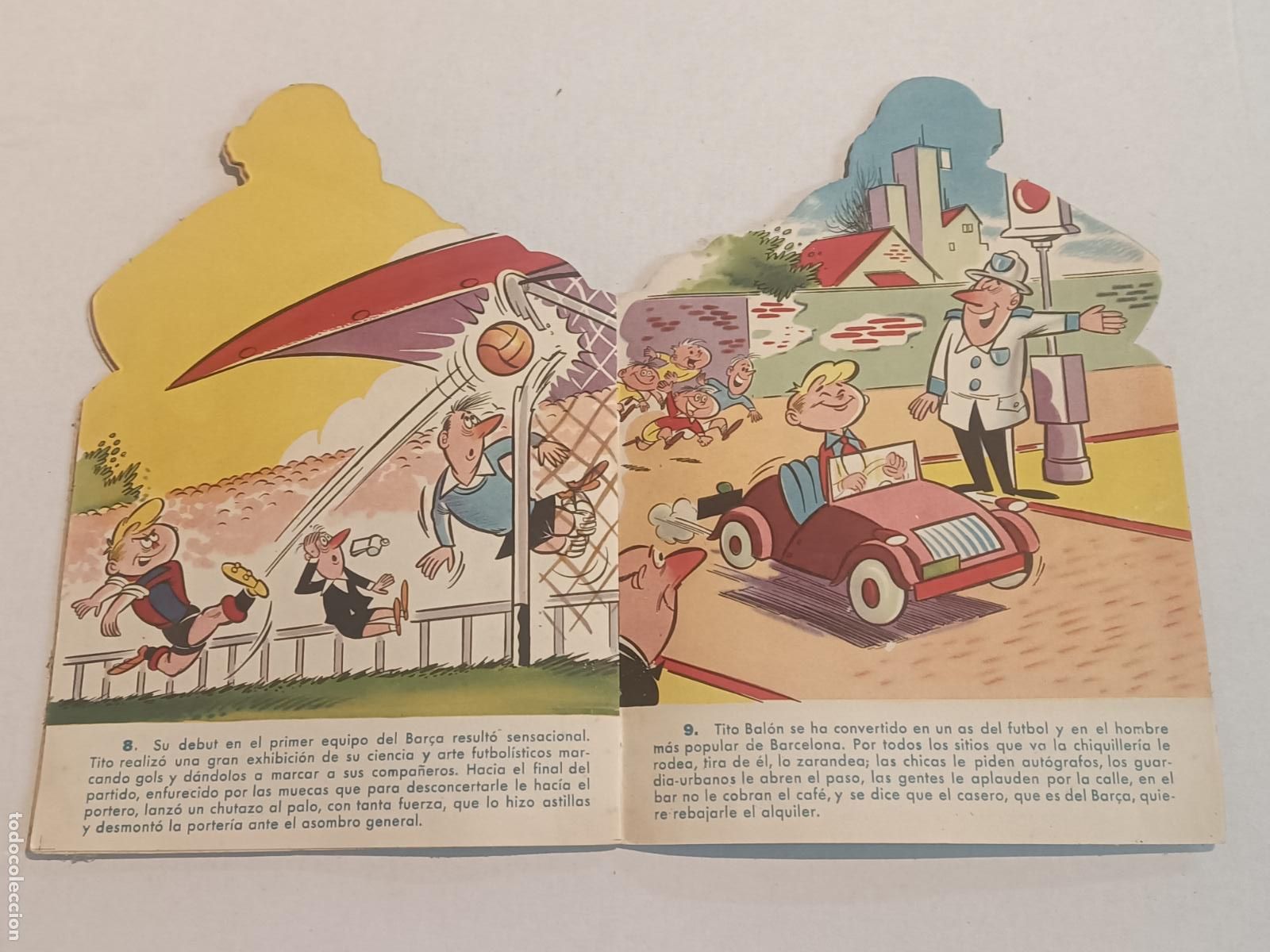 Coleccionismo deportivo: EL BAR&Ccedil;A EDITORIAL MILLA DIBUJOS CIFRE - Foto 5