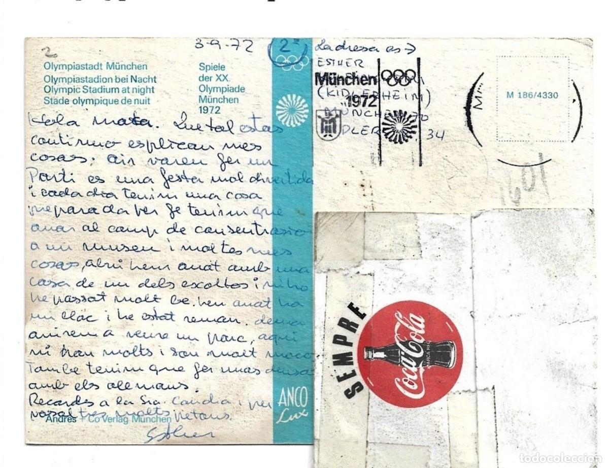 Coleccionismo deportivo: OLYMPIASTADT / OLYMPIC.- MUNCHEN - ALEMANIA - Foto 2