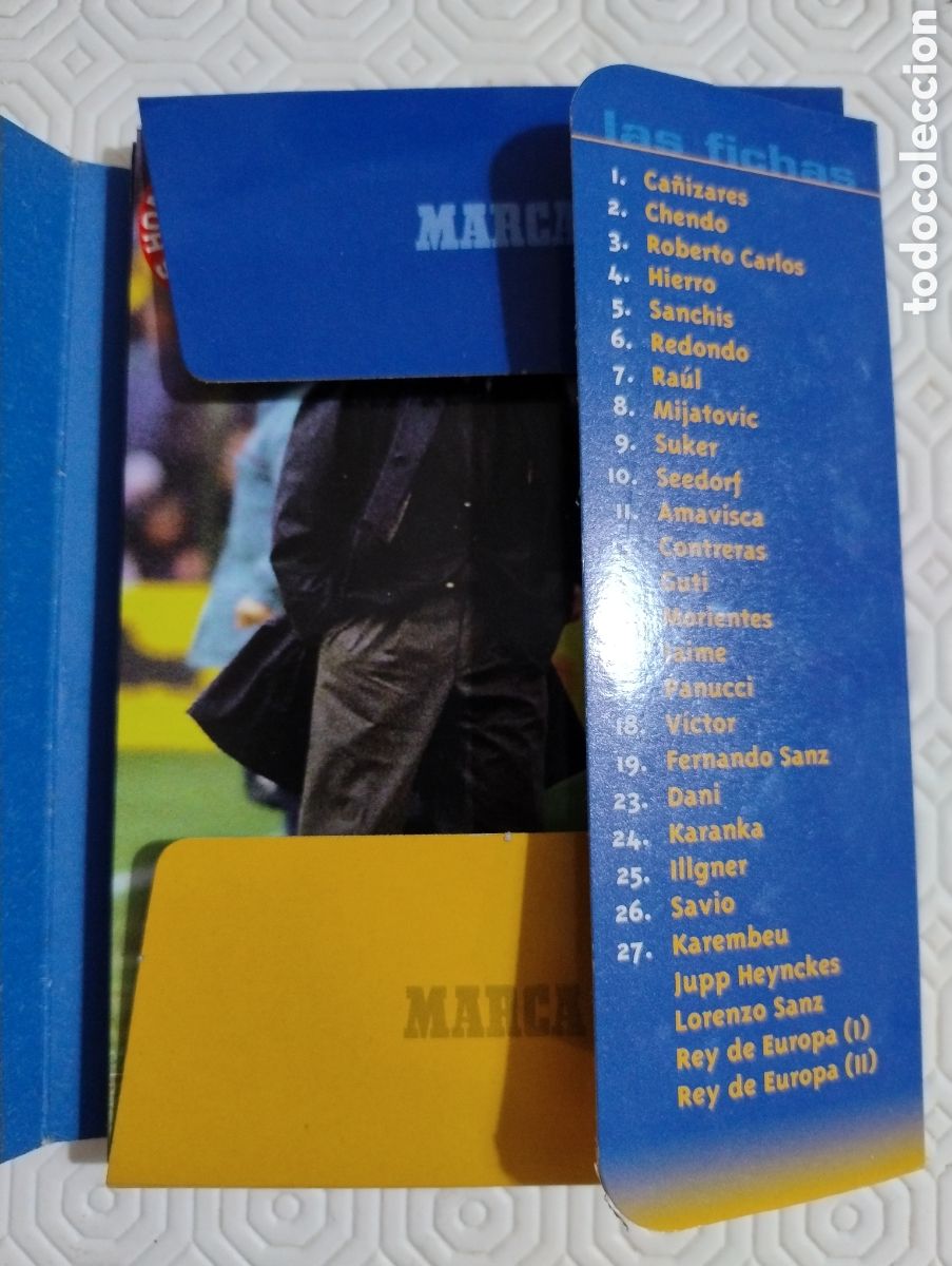 Coleccionismo deportivo: Los hombres de la s&eacute;ptima real Madrid marca - Foto 2