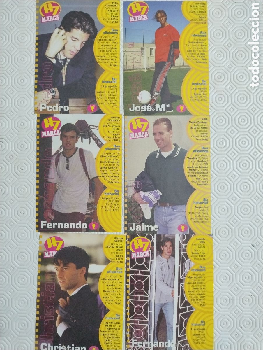 Coleccionismo deportivo: Los hombres de la s&eacute;ptima real Madrid marca - Foto 7