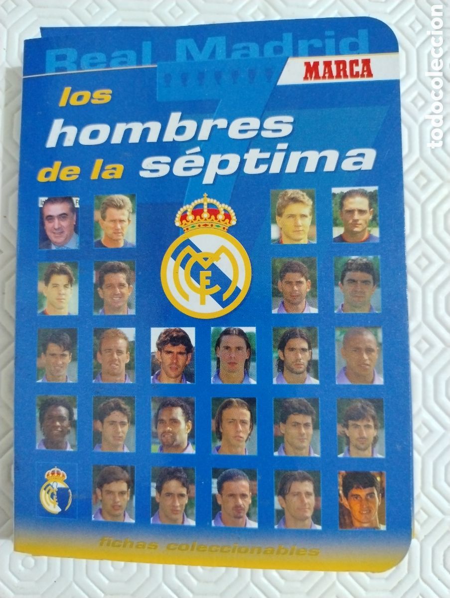 Coleccionismo deportivo: Los hombres de la s&eacute;ptima real Madrid marca - Foto 1
