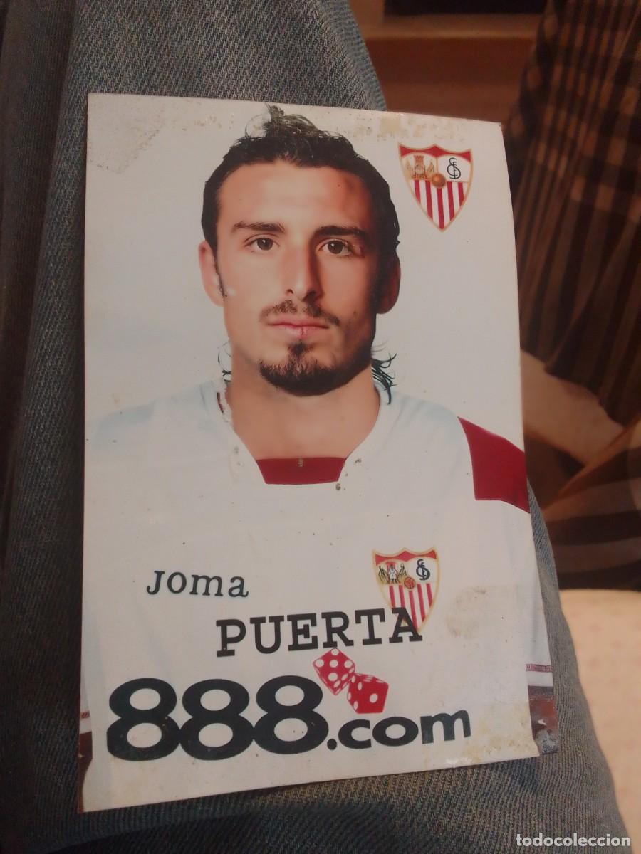 Coleccionismo deportivo: Foto/postal de Antonio Puerta del Sevilla - Foto 1