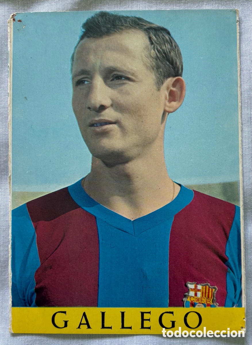 Coleccionismo deportivo: Postal Gallego 1968/69 - Foto 1