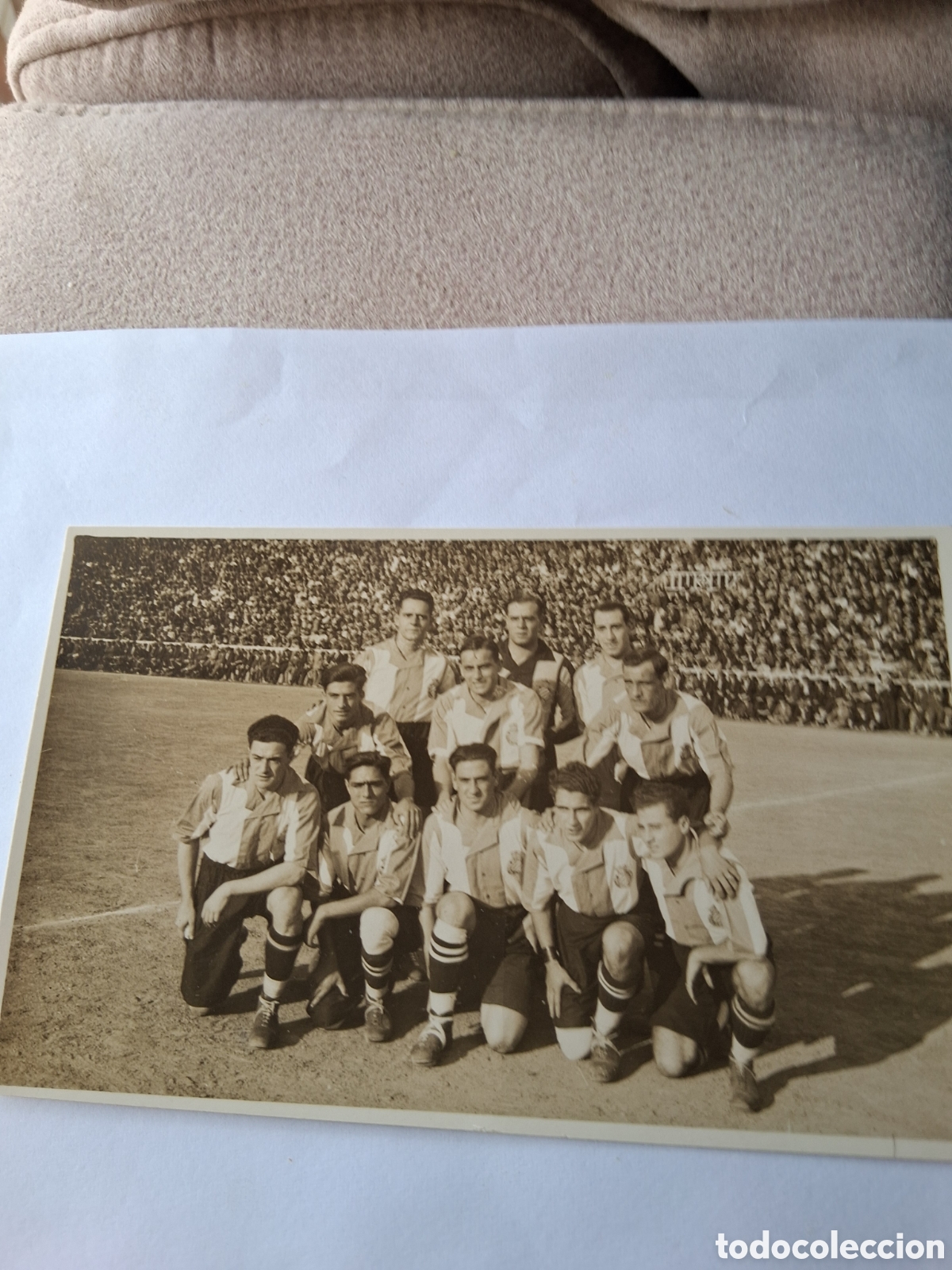 Coleccionismo deportivo: RCDE ESPA&Ntilde;OL. POSTAL A&Ntilde;OS 20. - Foto 2