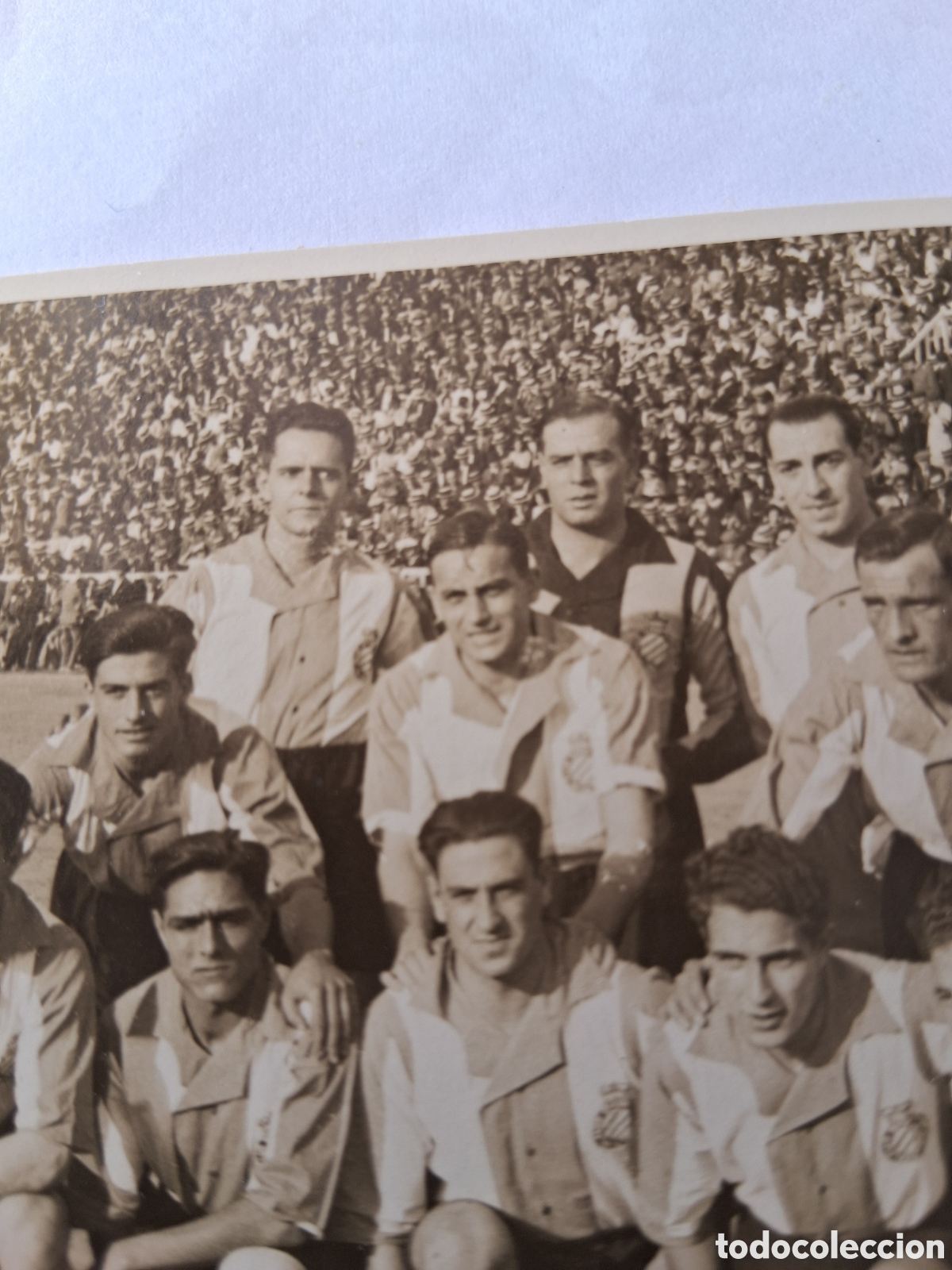 Coleccionismo deportivo: RCDE ESPA&Ntilde;OL. POSTAL A&Ntilde;OS 20. - Foto 5