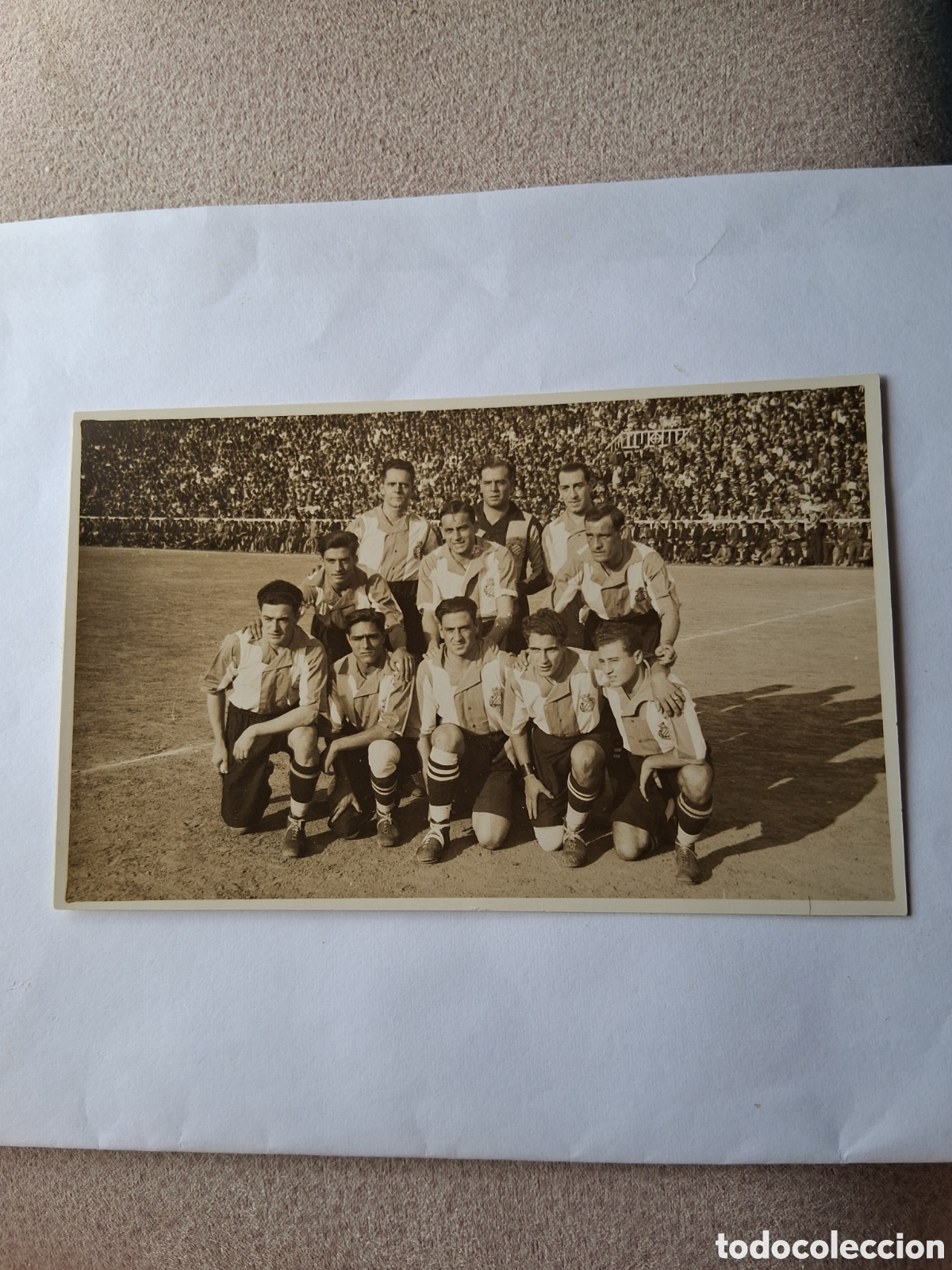 Coleccionismo deportivo: RCDE ESPA&Ntilde;OL. POSTAL A&Ntilde;OS 20. - Foto 1
