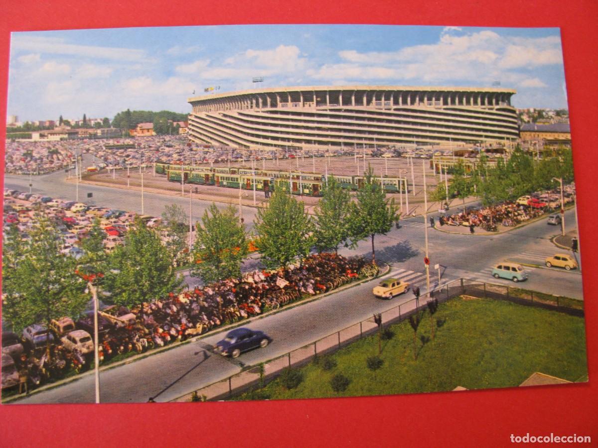 Coleccionismo deportivo: POSTAL DE ITALIA. SIRO, ESTADIO. DEFECTO. - Foto 1