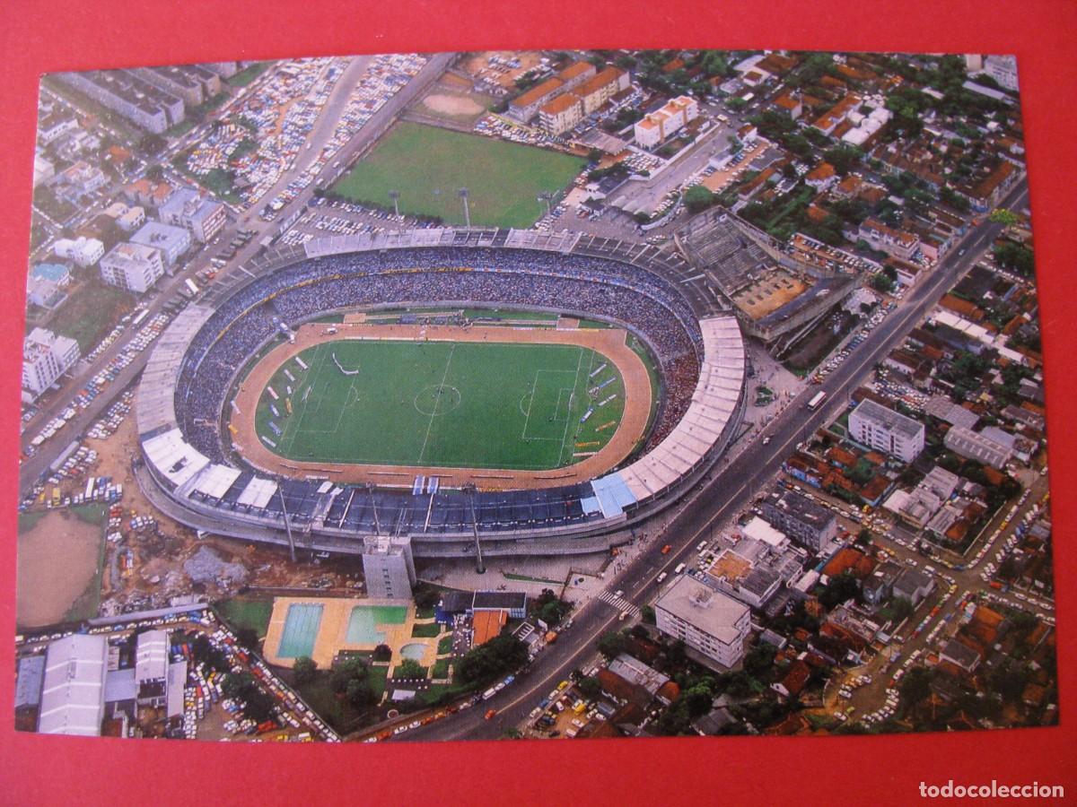 Coleccionismo deportivo: POSTAL DE BRASIL. PORTO ALEGRE. ESTADIO. DEFECTO - Foto 1