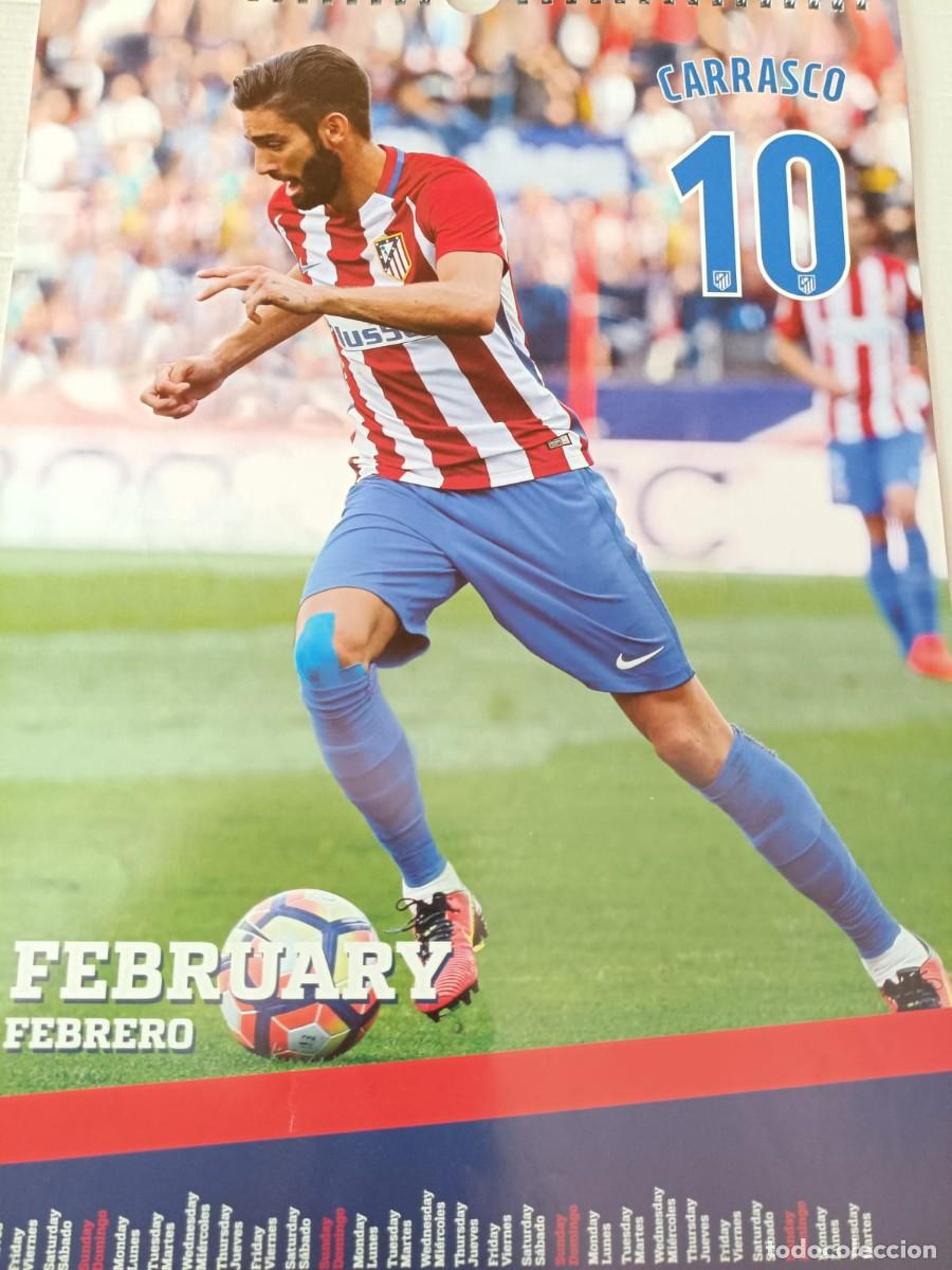 Sports collectibles: CALENDARIO AT DE MADRID 2017