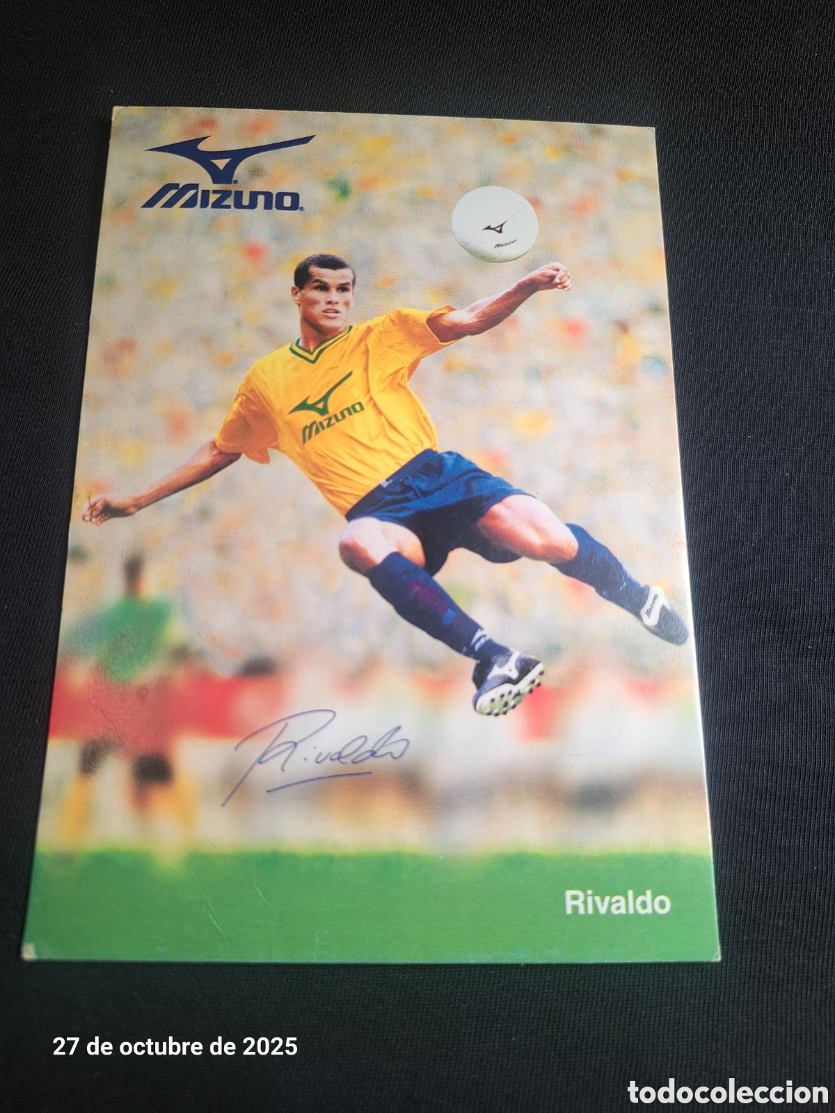 Coleccionismo deportivo: Postal de Rivaldo 10x15cm. Ctc10 - Foto 1
