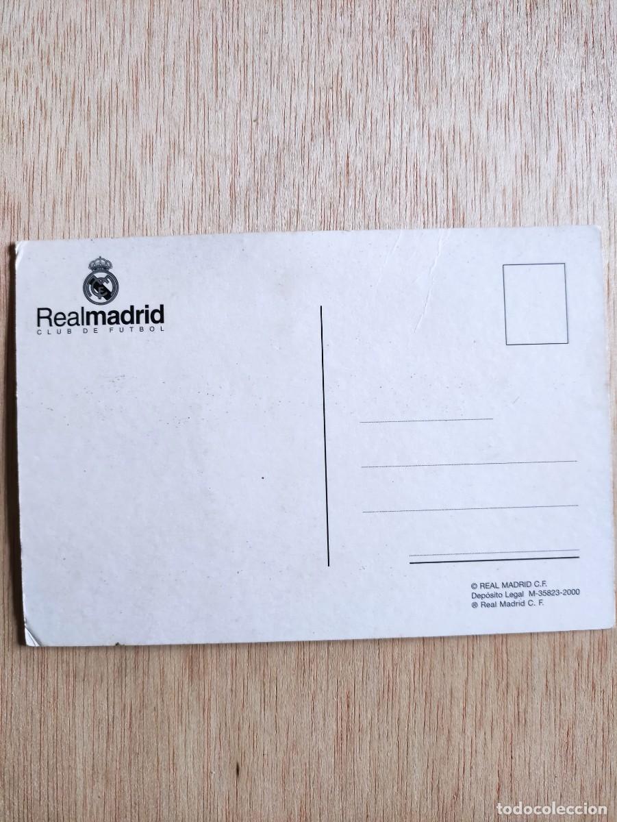 Coleccionismo deportivo: POSTAL FIGO REAL MADRID - Foto 2