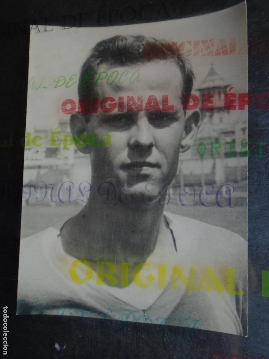 Coleccionismo deportivo: (AM-331)FOTOGRAFIA JUGADOR DE FUTBOL A&Ntilde;OS 40.FOTO BERT