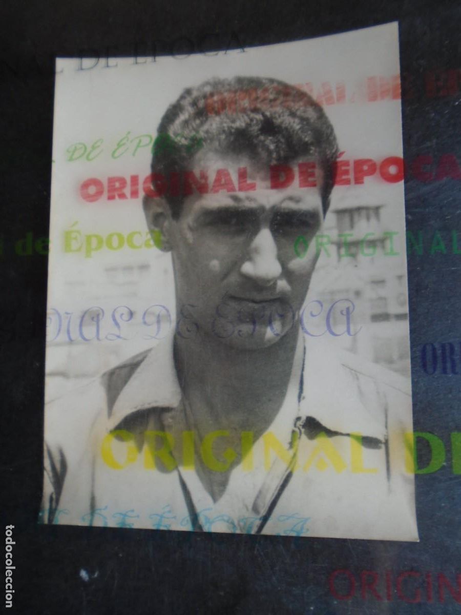 Coleccionismo deportivo: (AM-332)FOTOGRAFIA JUGADOR DE FUTBOL A&Ntilde;OS 40.FOTO BERT