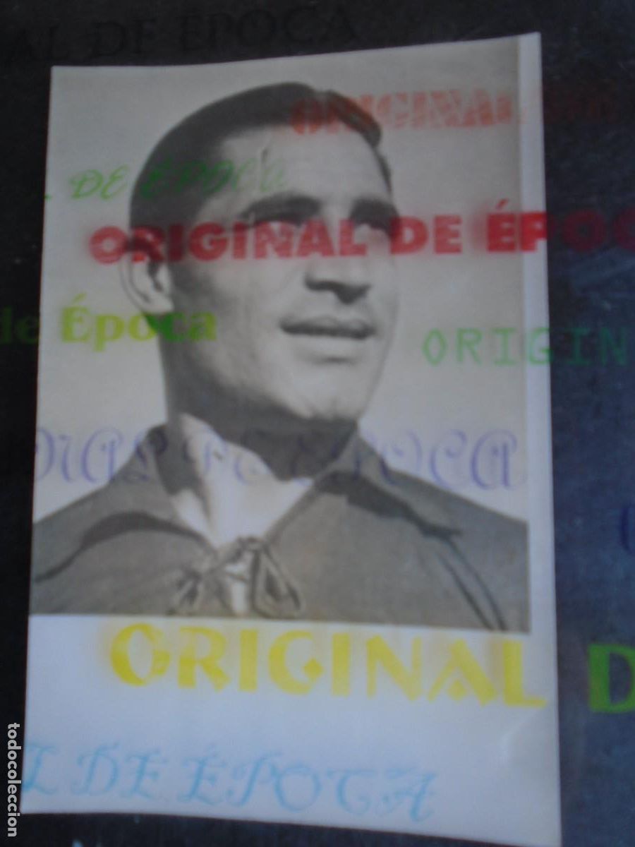 Coleccionismo deportivo: (AM-344)FOTOGRAFIA DEL JUGADOR MANUEL MARQUES SELECCION DE PORTUGAL A&Ntilde;OS 40