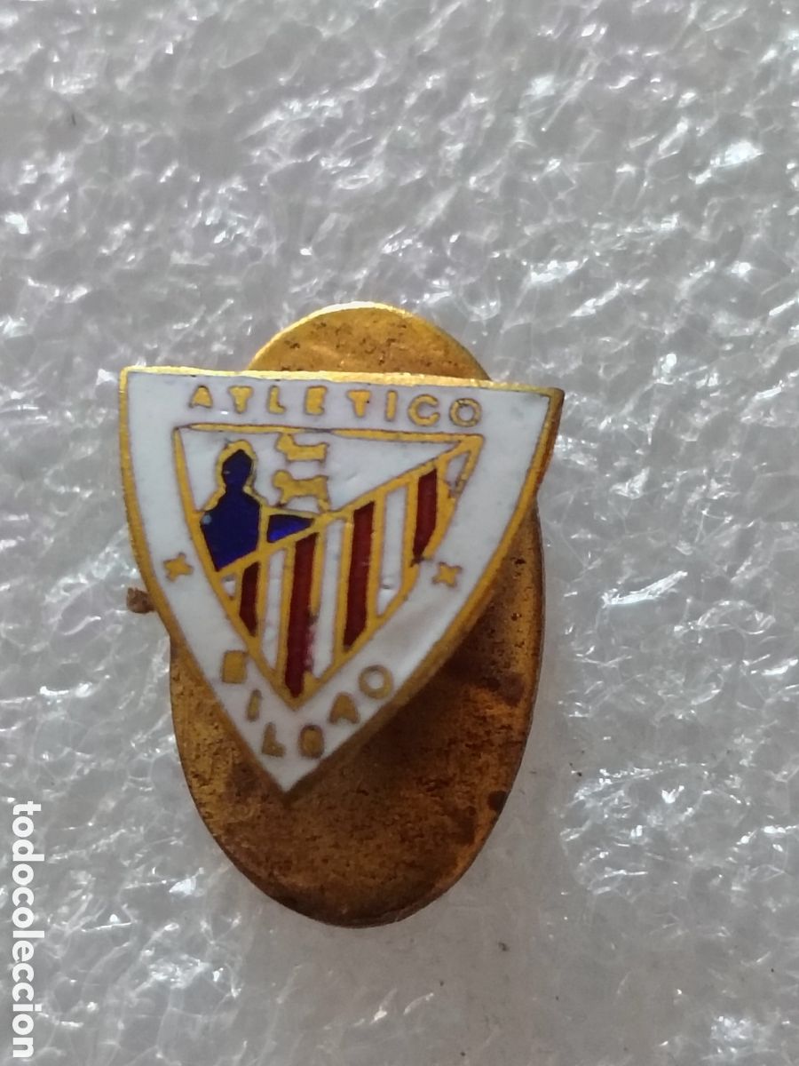 Coleccionismo deportivo: PIN FUTBOL OJAL, ATLETICO DE BILBAO, ESMALTADA