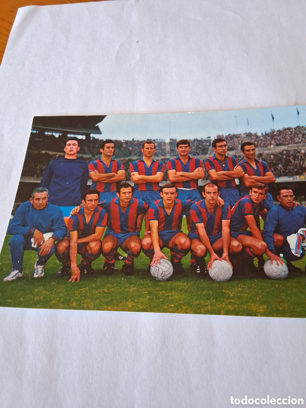 Coleccionismo deportivo: FC.BARCELONA . POSTAL 1970 - Foto 2