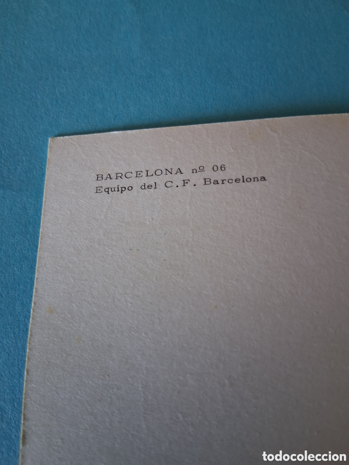 Coleccionismo deportivo: FC.BARCELONA . POSTAL 1970 - Foto 4