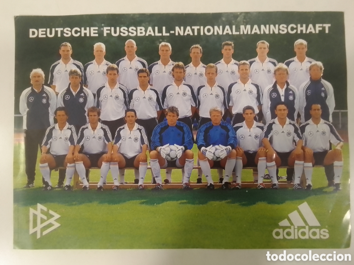 Coleccionismo deportivo: Postal Selecci&oacute;n Alemana de F&uacute;tbol.