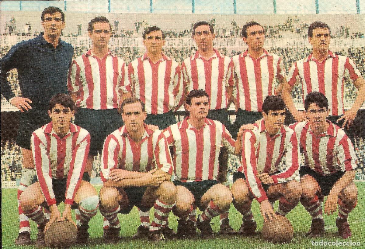 Coleccionismo deportivo: POSTAL ATL&Eacute;TICO BILBAO A&Ntilde;OS 60