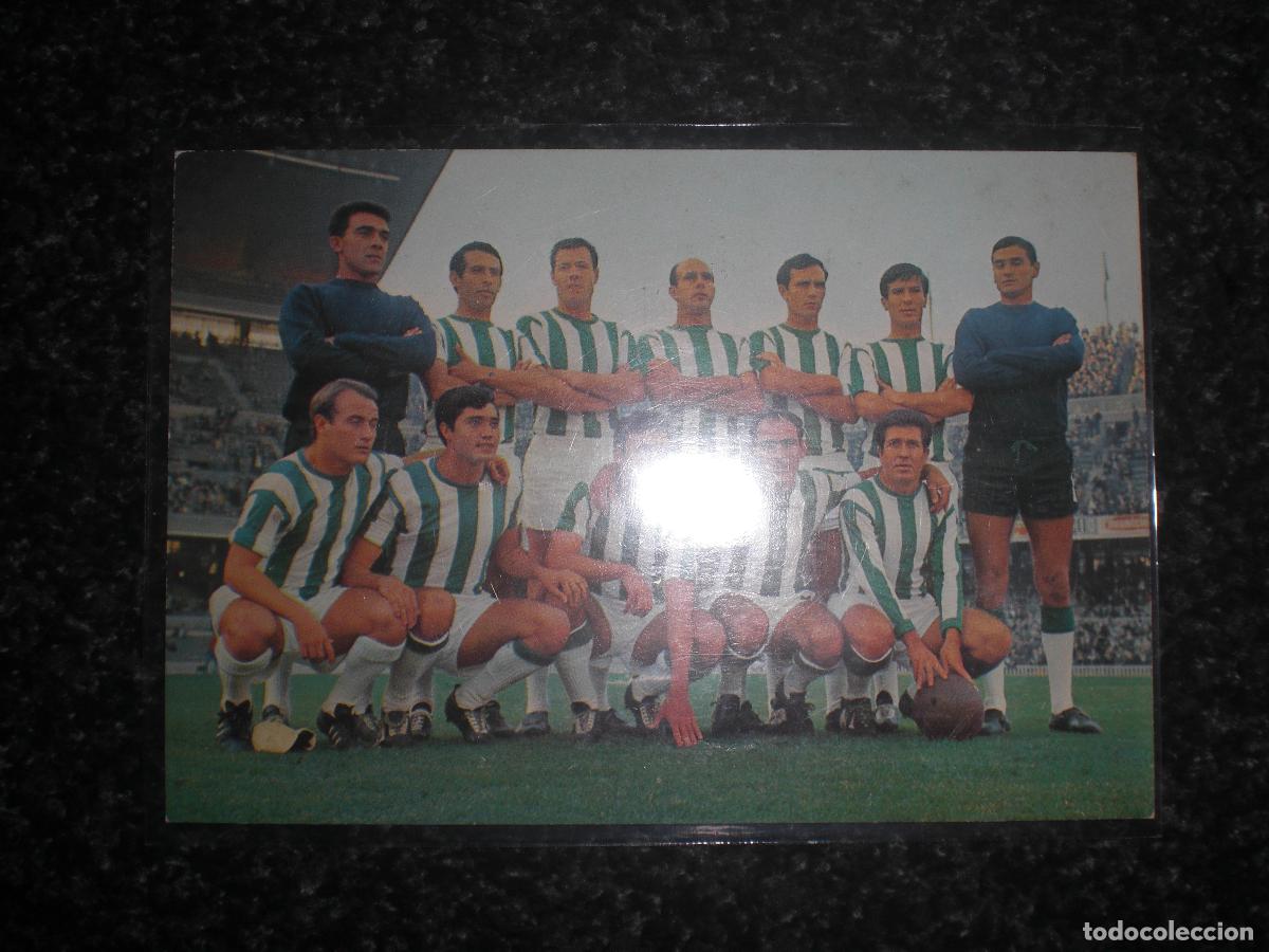 Coleccionismo deportivo: POSTAL C&Oacute;RDOBA CF TEMPORADA 1968/69