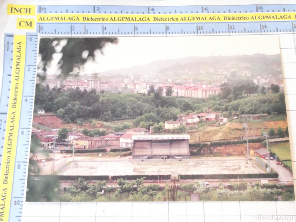 Coleccionismo deportivo: POSTAL ESTADIO CAMPO DE F&Uacute;TBOL. OIRA ORENSE MUNICIPAL PUENTE CD. 102 CECMD. 2242