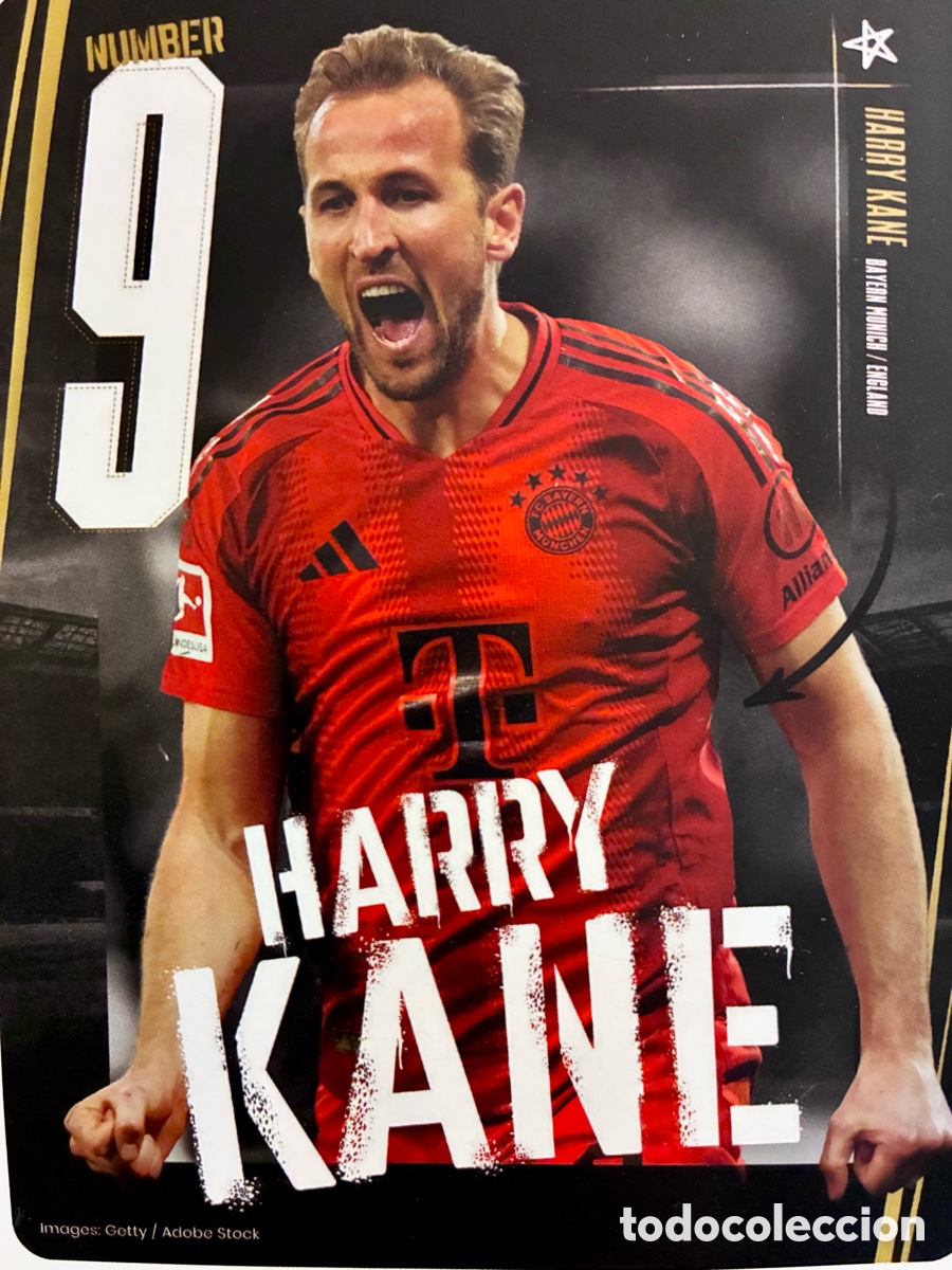 Coleccionismo deportivo: HARRY KANE - POSTAL (11 x 14 cms) - BAYERN MUNICH/ ENGLAND-