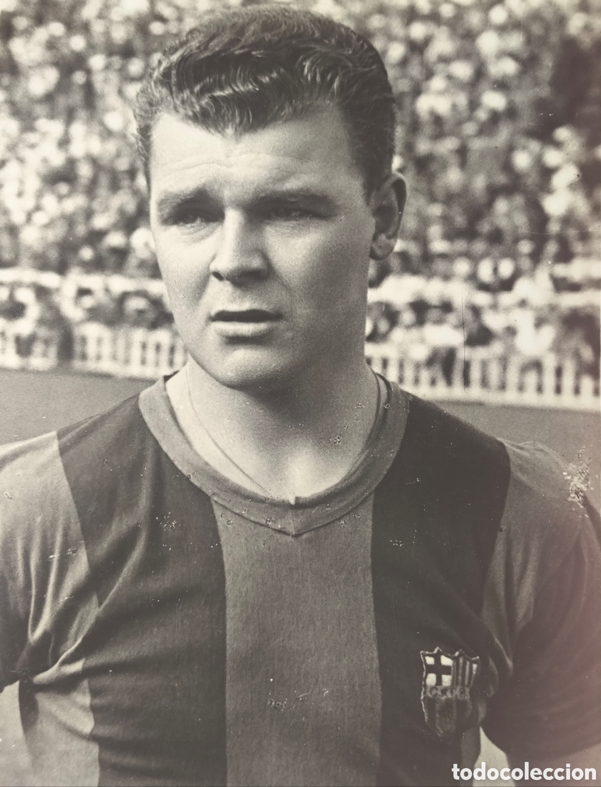 Coleccionismo deportivo: KUBALA F&Uacute;TBOL BAR&Ccedil;A F. C. BARCELONA FOTOGRAF&Iacute;A 1954