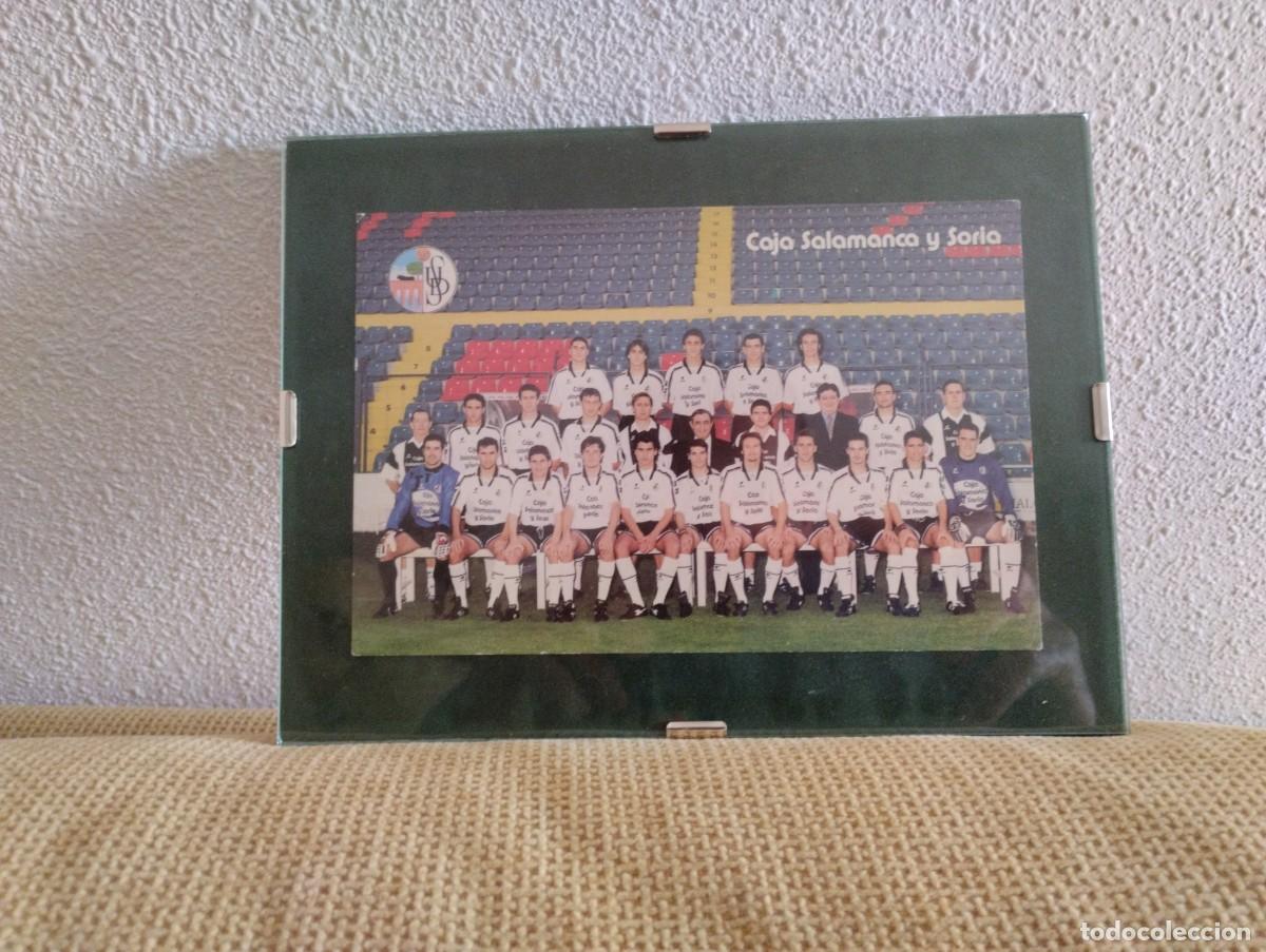 Coleccionismo deportivo: Marco Foto postal Uni&oacute;n Deportiva Salamanca