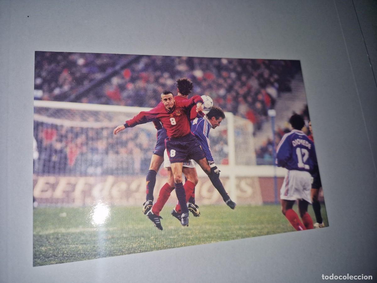 Coleccionismo deportivo: POSTAL FOTO FOTOGRAFIA SIN CIRCULAR SELECCION ESPA&Ntilde;OLA ESPA&Ntilde;A LUIS ENRIQUE