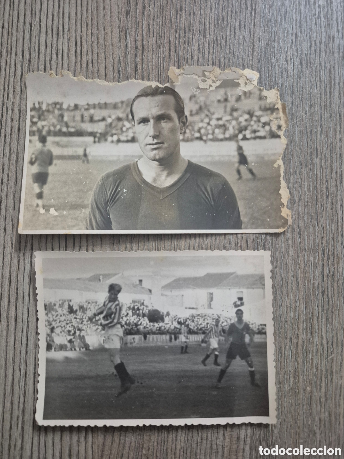 Coleccionismo deportivo: 2 FOTOS BARDINA F.C.BARCELONA