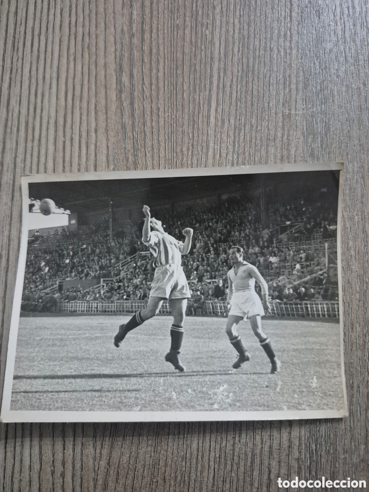 Coleccionismo deportivo: FOTOGRAFIA PARTIDO DE FUTBOL