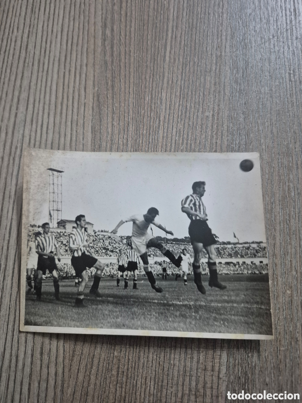 Coleccionismo deportivo: FOTOGRAFIA PARTIDO ATHLETIC CLUB BILBAO
