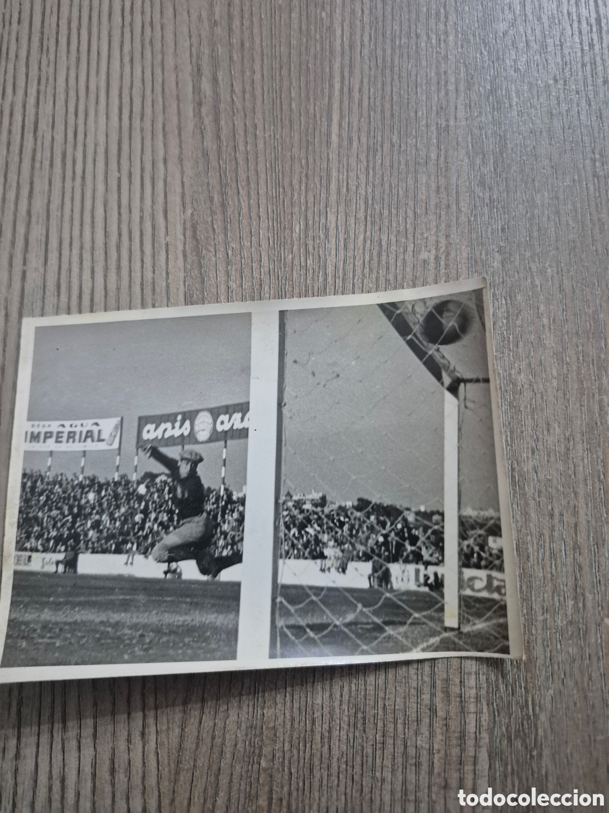 Coleccionismo deportivo: FOTOGRAFIA DE UN GOL