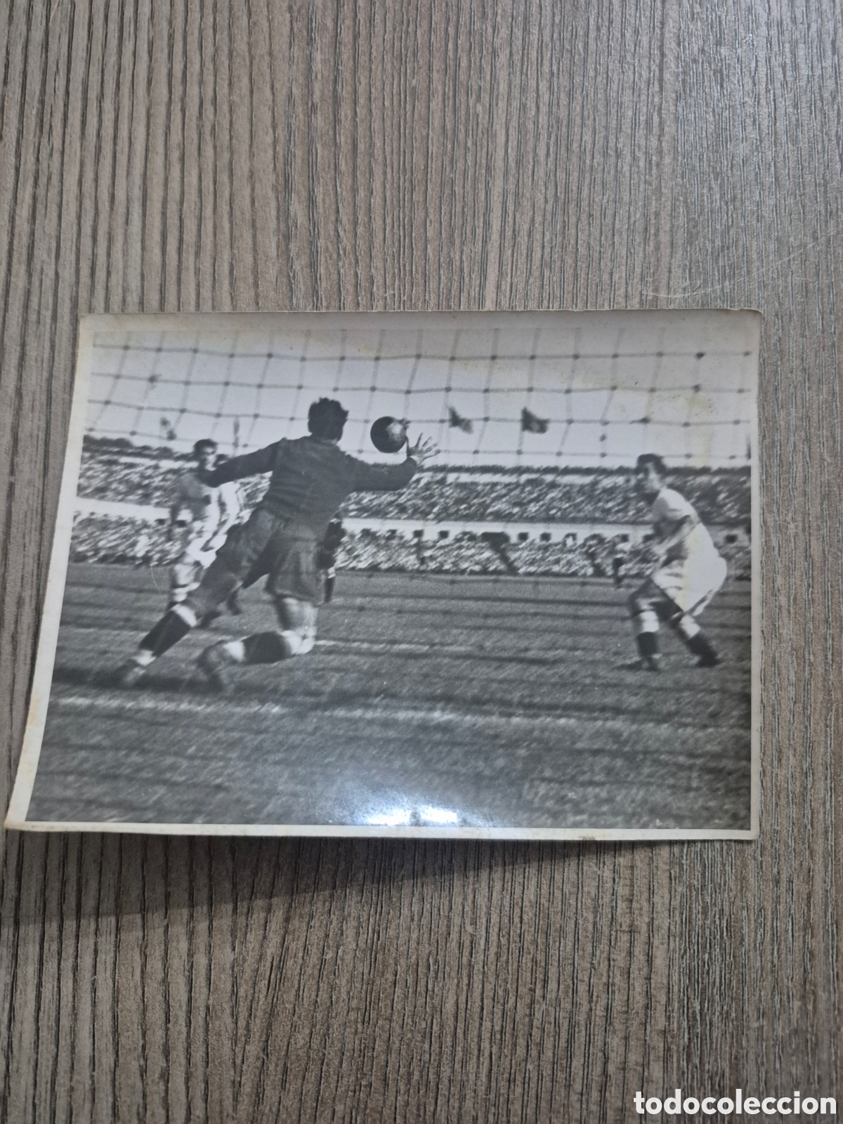 Coleccionismo deportivo: FOTOGRAFIA PARTIDO F.C.BARCELONA-VALENCIA