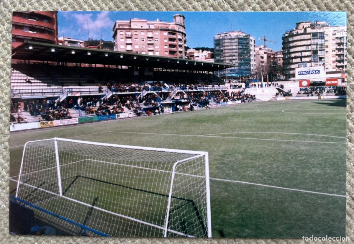 Coleccionismo deportivo: Postal del campo Nou Sardenya - C. E. Europa (Barcelona)
