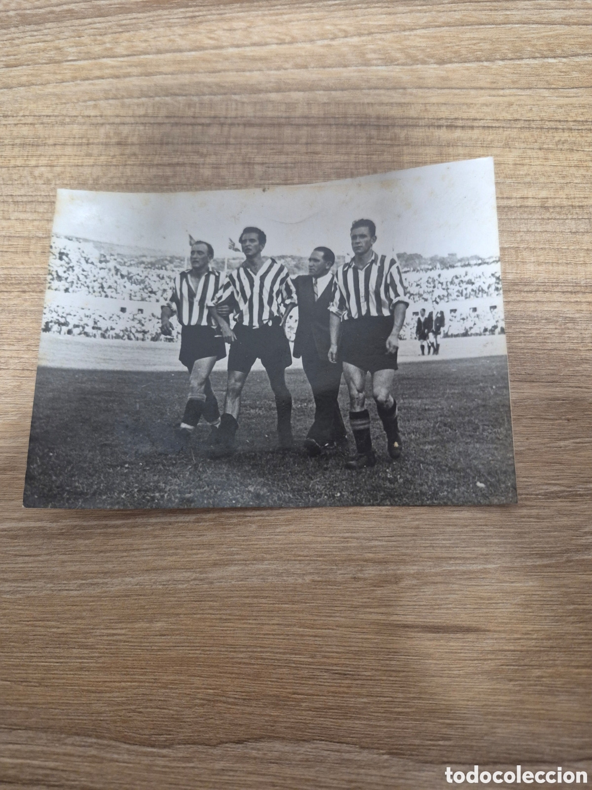 Coleccionismo deportivo: FOTOGRAFIA 3 JUGADORES ATHLETIC CLUB BILBAO
