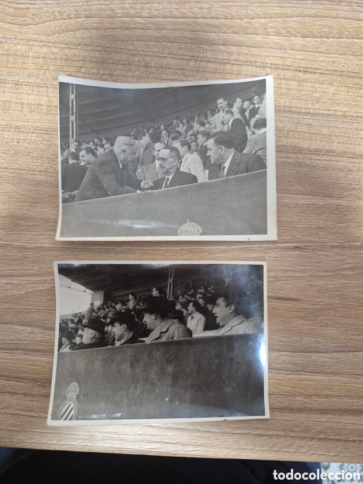 Coleccionismo deportivo: FOTOGRAFIA DEL PALCO DEL REAL CLUB DEPORTIVO ESPANYOL FOTO CLARET