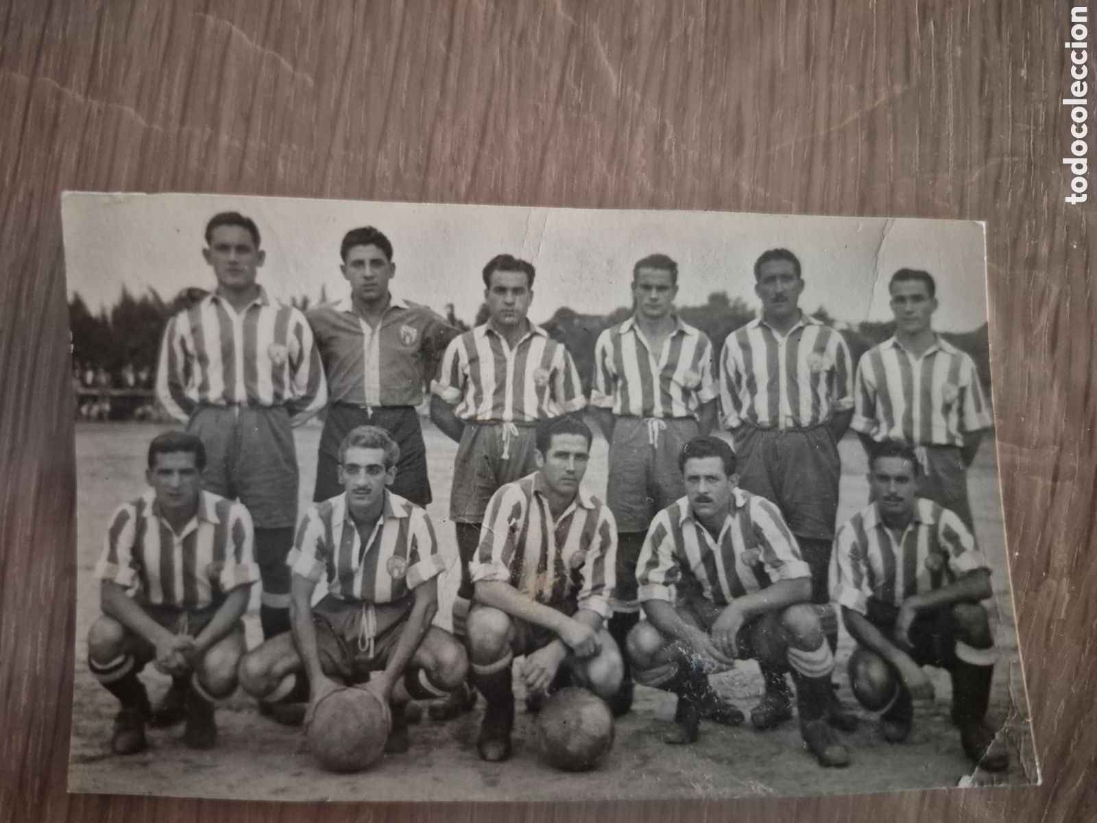 Coleccionismo deportivo: FOTOGRAFIA DEL EQUIPO DEL ATHLETIC CLUB BILBAO TEMPORADA 1942/43