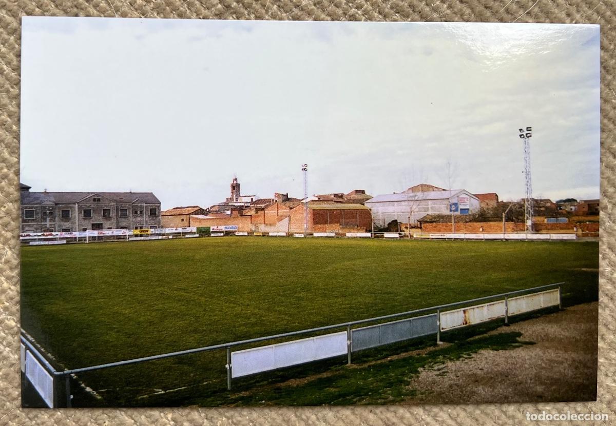 Coleccionismo deportivo: Postal estadio campo de f&uacute;tbol Municipal - Alcampel (Uni&oacute;n Deportiva) - Huesca