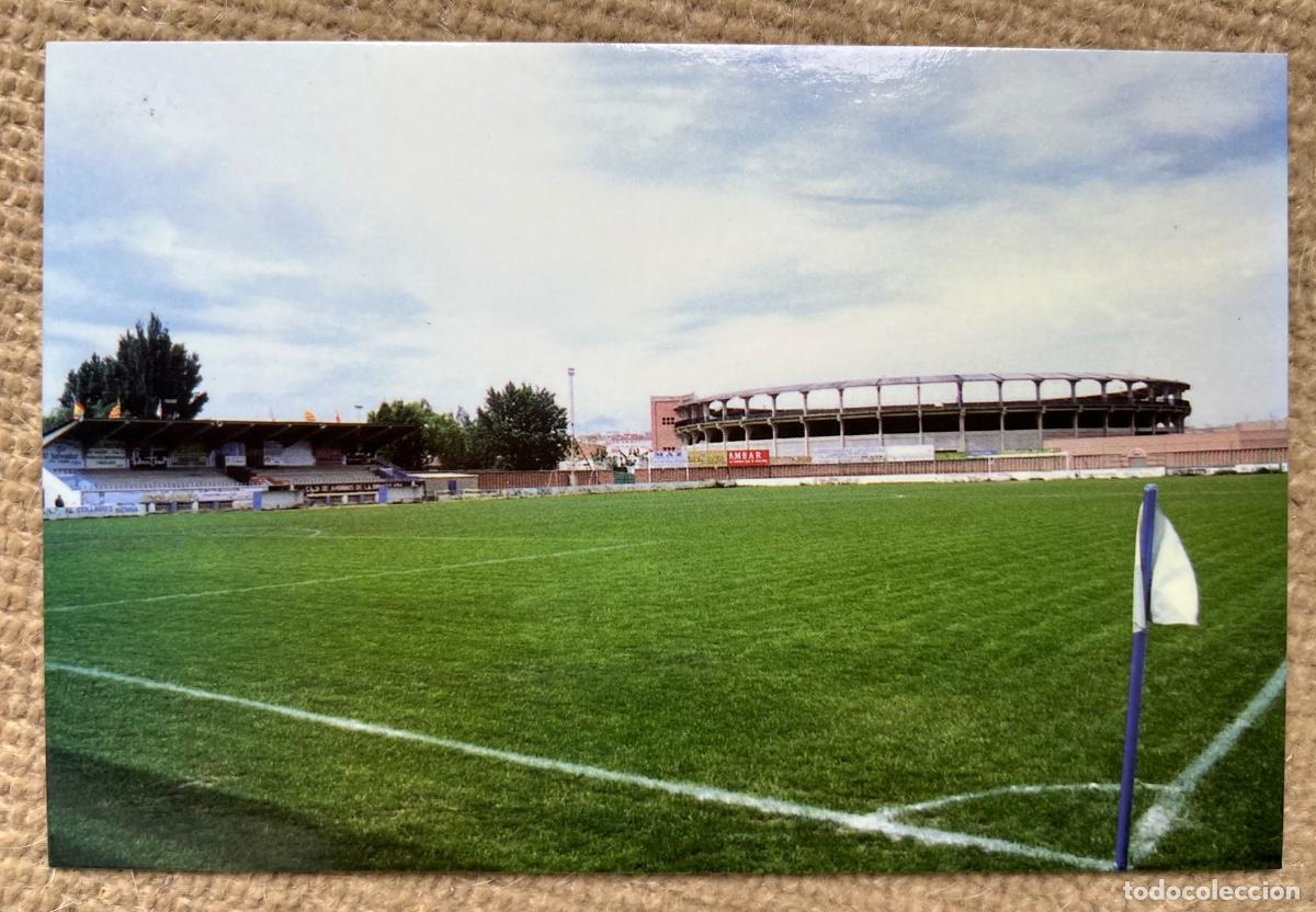 Coleccionismo deportivo: Postal estadio campo de f&uacute;tbol - S. D. Ejea - Zaragoza