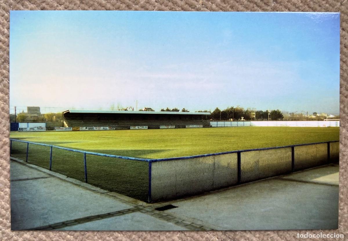 Coleccionismo deportivo: Postal estadio campo de f&uacute;tbol Santa Ana - C. F. Utebo - Zaragoza