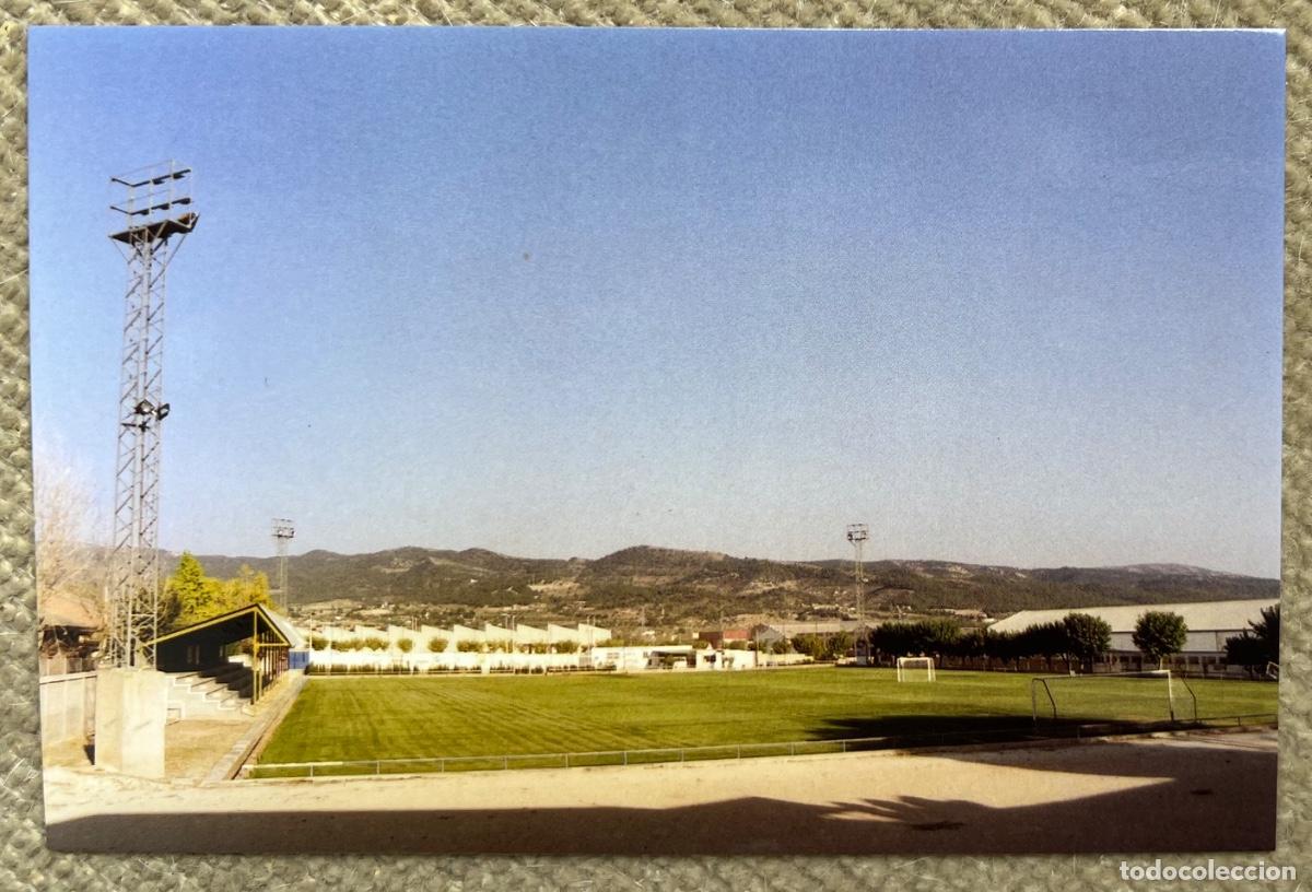 Coleccionismo deportivo: Postal estadio campo de f&uacute;tbol Vilaplana Mariel - Rayo Ibense - Ibi (Alicante)
