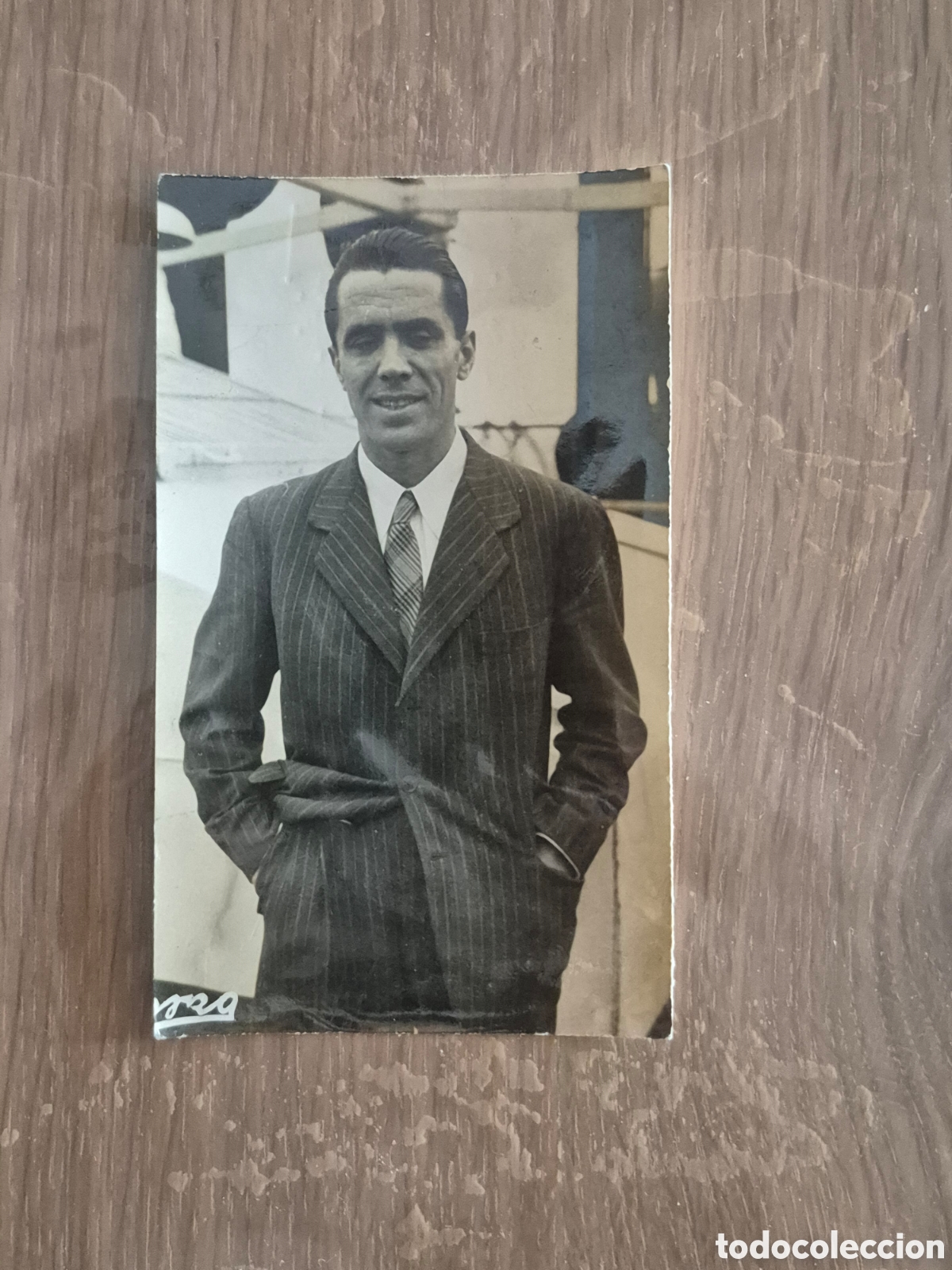 Coleccionismo deportivo: FOTOGRAFIA DEL JUGADOR A&Ntilde;OS 20/30 IRARAGORRI