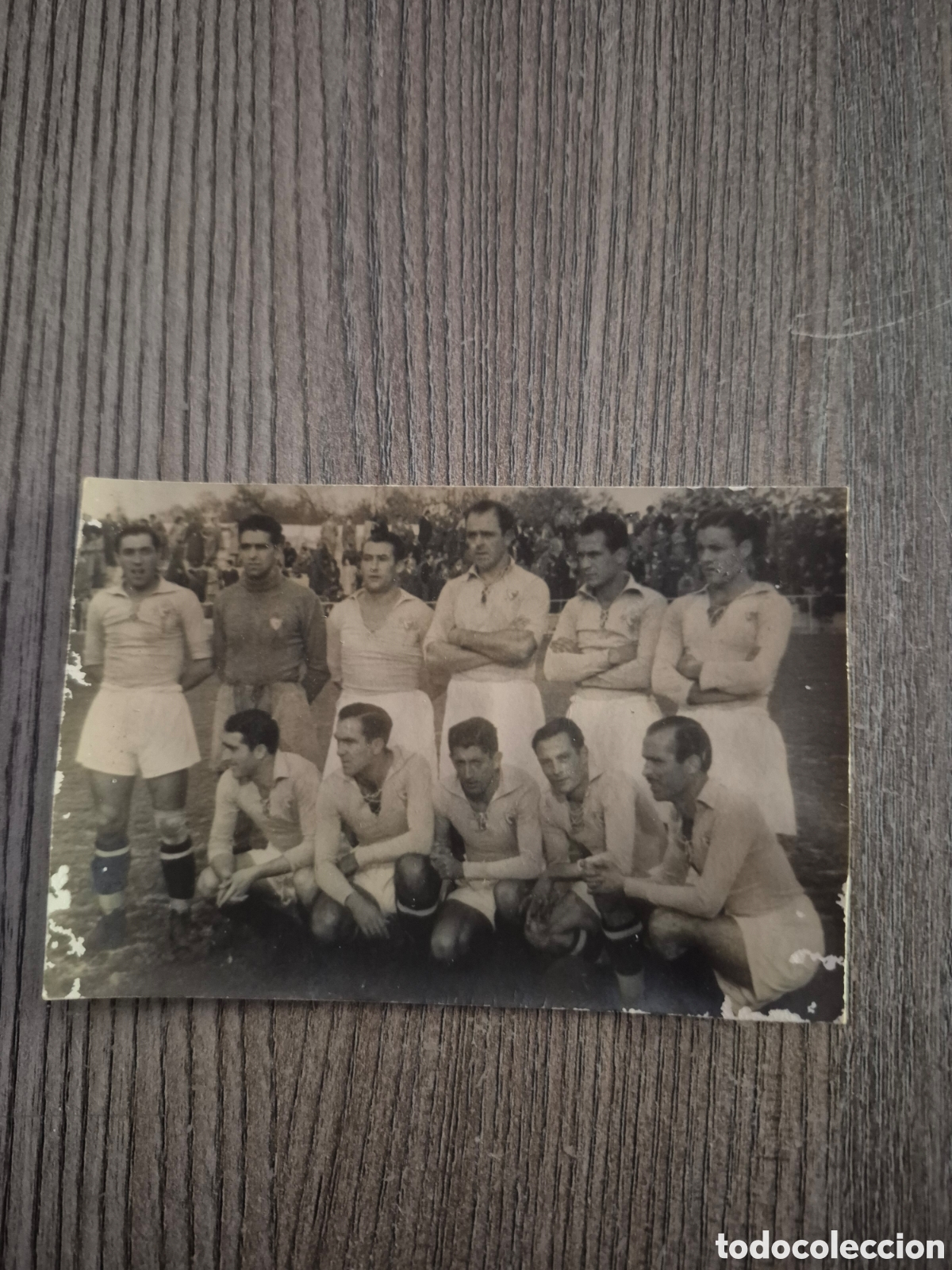 Coleccionismo deportivo: FOTOGRAFIA DE UN EQUIPO DE FUTBOL