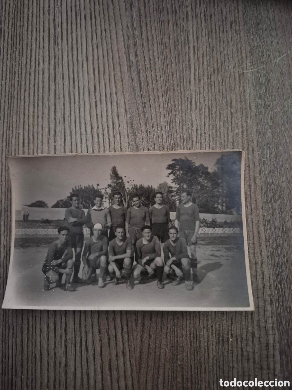 Coleccionismo deportivo: FOTOGRAFIA DE UN EQUIPO DE FUTBOL