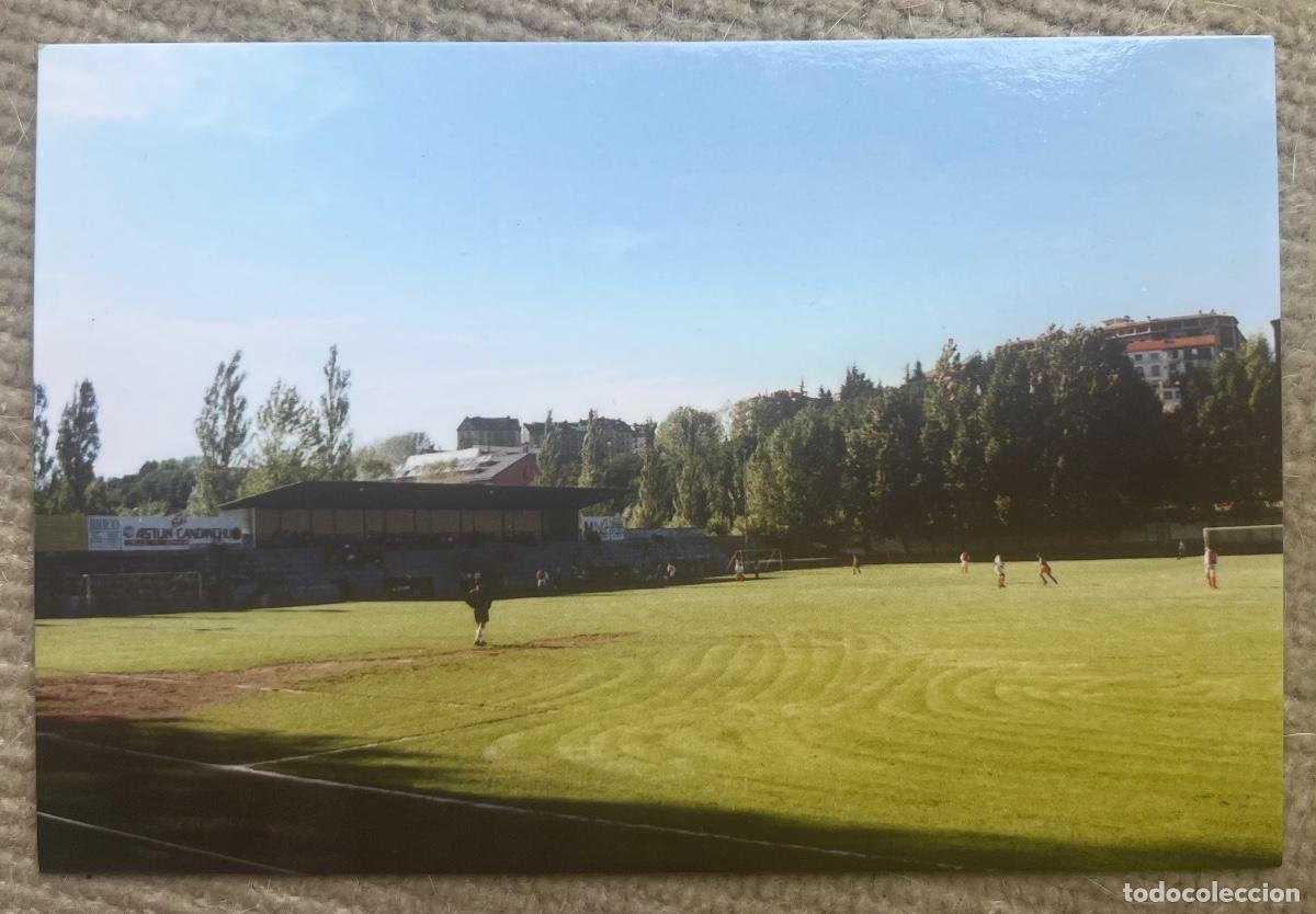 Coleccionismo deportivo: Postal estadio campo de f&uacute;tbol Oroel (F. C. Jacetano) - Jaca -Huesca