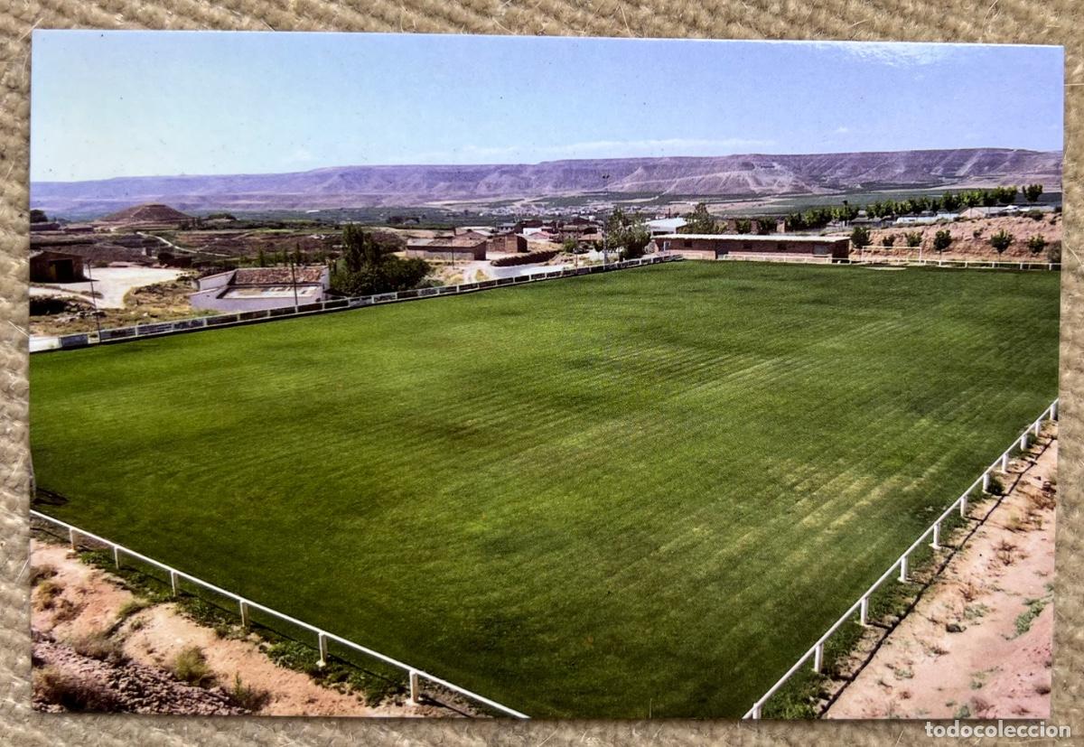Coleccionismo deportivo: Postal estadio campo de f&uacute;tbol San Ant&oacute;n - Zaidin (Huesca)