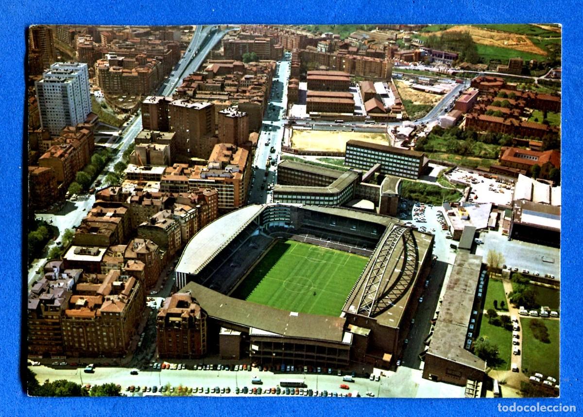 Colecionismo desportivo: POSTAL SIN CIRCULAR BILBAO 70 CAMPO FUTBOL SAN MAMES EDITA SAN CAYETANO