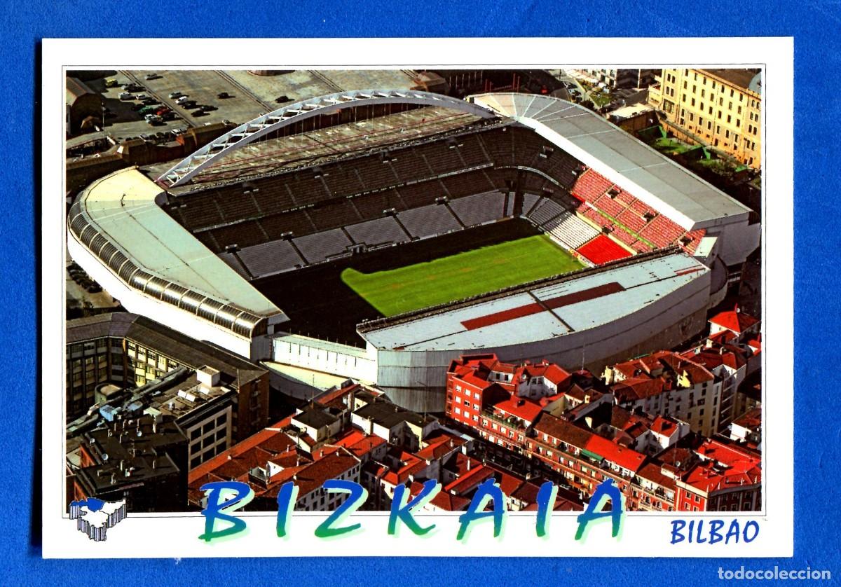 Collectionnisme sportif: POSTAL SIN CIRCULAR BILBAO 5 CAMPO FUTBOL SAN MAMES EDITA POSTAL NORTE