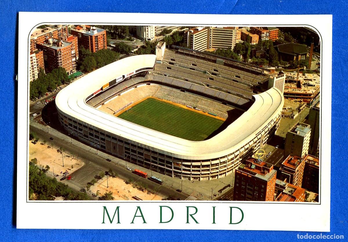 Sammelleidenschaft Sport: POSTAL SIN CIRCULAR MADRID 102 CAMPO FUTBOL SANTAGO BERNABEU EDITA MUNDIGRAFIS